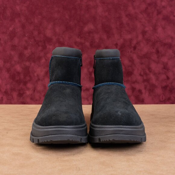Koolaburra By UGG Women Black Suede Ultra Mini Hybrid Platform Boots 9US EUR 40 - Picture 2 of 7